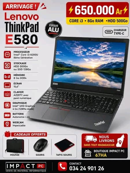 LENOVO THINKPAD E580